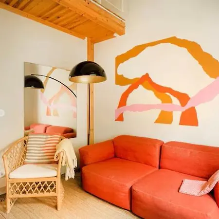 Апартаменты Loft Vermelho Acolhedor Na Graca -autentica Joia De *